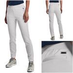 Under Armour NWT  Women's UA Links Pull-On Golf Pants in Halo Grey XXL Photo 2