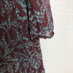 Olivaceous  Printed Peasant Dress Photo 7