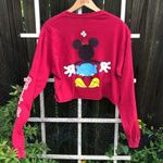 Disney  Minnie Mouse red long sleeve crop T-shirt size medium Photo 8