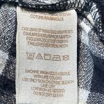 Free People  Plaid Button Up Shirt Long Sleeve Mixed Print Top Size L Photo 9