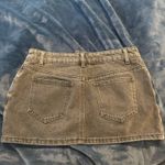 Edikted  Dark Grey Denim Mini Skirt size s Photo 1