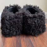 Crocs Siren Doodle Platform Chunky Heel Fuzzy Faux Fur Slides M9/W11 Shaggy Clog Photo 4