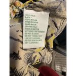 Anthropologie  Silk‎ Floral Sleeveless Dress Lace Trim Ruffle Belted Sz 0 Photo 3