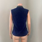 Mountain Hardwear  WOMEN'S MEDIUM Polyester Tech Fleece Vest Blue/Black #192 Photo 10