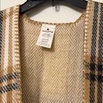 Woolrich  Tan and Black Patterned Poncho Photo 1