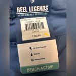 Reel Legends  Womens Beach Active Shorts Size L Blue UPF 50 NWT Photo 2
