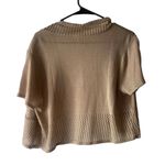 Sweet Kizz Y2k Women's Size Large USA Tank Open Front Cardigan Sweater Brown Photo 5