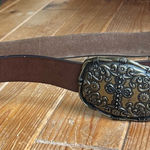 Western Style Belt Brown Photo 0