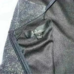 Lulus Take Me Anywhere Silver Sparkly Asymmetrical Bodycon Mini Dress Small Photo 9