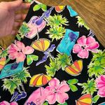 Kathy Ireland Womens Swim Set Sz 14 Tankini Skirt Floral Hawaiian Beach Print Photo 4