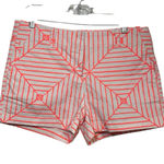Vinyard Vines womens Shorts White Orange Pattern Size‎ 10 Photo 0