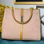 Gucci Vintage Tom Ford Era Pink Suede Handbag Photo 1