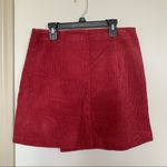 Francesca's Francesca’s Button Down Corduroy Skirt Photo 4