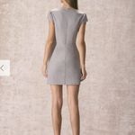 RIHOAS The Grey Square Neck Cap Sleeve Mini Dress 3 Gray Size XS Photo 4