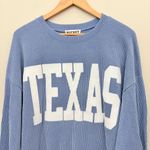 Bucketlist Texas Sweatshirt Rib Cord Comfy Graphic denim blue Size L Size L Photo 2