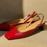 ALOHAS Lindy Bliss Red Leather Pumps 36 Photo 7