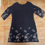 Grace Karin NWT women’s black floral midi dress size 16W Photo 5