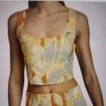 ALC Frank A.L.C. Isabel Sea Glass Crop Top Size 6 Photo 0