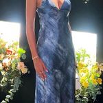 ZARA dress maxi denim effect jeans casual summer Photo 1