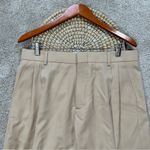 Ryan Roche Women’s 100% Wool Gabardine Tailored Boyshort High Rise in Camel 10 Photo 3