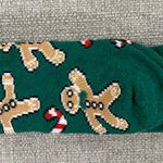 Christmas Gingerbread Socks Green Photo 1