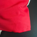 ANDIE  Swim The Bells Bikini Top Large Poppy Red With White Trim Photo 6