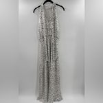 Vince Camuto  Floral Satin Midi Dress Photo 5