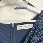 Mac Duggal  Beaded Butterfly Sleeve Column Gown in Midnight Size US 6 NWT Photo 7