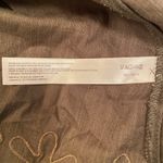 Anthropologie  Pintuck Embroidered Mini Dress Color Seaweed Cotton Modal Size XS Photo 7