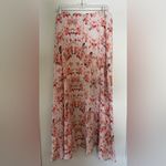 ALLSAINTS  Slvina Momo Asymmetrical Floral High-Low Skirt Size 12 Photo 8
