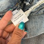 Rachel Comey  Light Wash Frayed Waist Jeans Photo 7