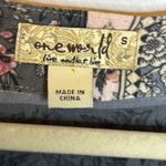 One World  Blouse Women's Size Small Floral Boho Tunic Photo 3