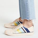 Diane Von Furstenberg  DVF Tess Leather Sneaker Trainer, EU38/US‎ 8 Photo 1