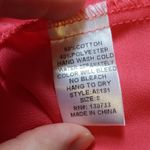 Umgee  CORAL FLOWY BOHO WOVEN STYLE NECKLINE TOP S Photo 7