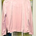 Juicy Couture Women’s Medium Pink Velour Embellished Loungewear Top Bling GUC Photo 1