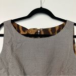 Dolce & Gabbana  Houndstooth Plaid Animal Print Shift Dress Photo 2