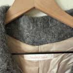 See By Chloe  Alpaca Wool Matted Double Breasted Coat Gray Size 36 Photo 2