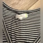 Glitz Striped Henley Short Sleeve Top Photo 1