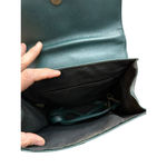 Esprit Vintage 90s  Women's Green Leather Adjustable Straps Crossbody Bag Photo 3