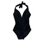 DKNY Women's One Piece Tummy Control Halter Neckline Swimsuit S NWT $118 Photo 1
