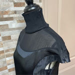 2008 UNDERCOVER by Jun Takahashi Black Silk High Neck Dress Sz 3 (US 10) RARE Size M Photo 4