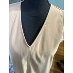 Vintage Travel Smith Beige Sleeveless Dress – Size S Classic Minimalist Style Photo 2