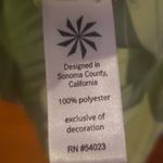 Athleta lime green striped Vitality top-(oversized) Photo 4