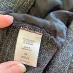 New York and Co gray pull on wide leg dress pants size MP Black Photo 5