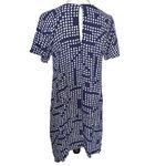 ASTR 🦎THE LABEL Navy & White Women's A-Line Dress - HI Low Hemline🌵 Photo 3