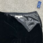 Liz Claiborne NEW Wide Leg Black Velvet Pants size 2P NWT New With Tags Photo 7