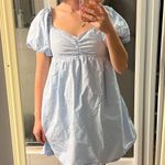 Altar’d state puff sleeve dress Blue Photo 0