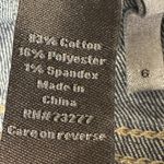 Apt. 9  Women’s Size 6 Bermuda Jean‎ Shorts Dark Wash Stretch Cuffed Denim Photo 7