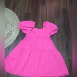 Tiered Puff Sleeve Dress
Louna pink gauze cotton casual party classic $248 L Size L Photo 5