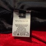 QRT Morticia Addams Costume Velvet Maxi Dress Vintage Gothic Vampire Long Small Black Photo 6